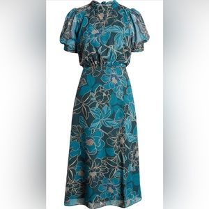 Julia Jordan Midi Floral Dress
